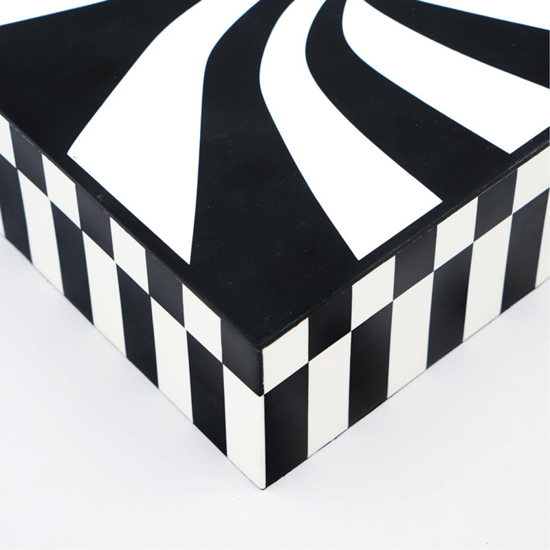 Hyphnotic Pattern Box - Set Of 2