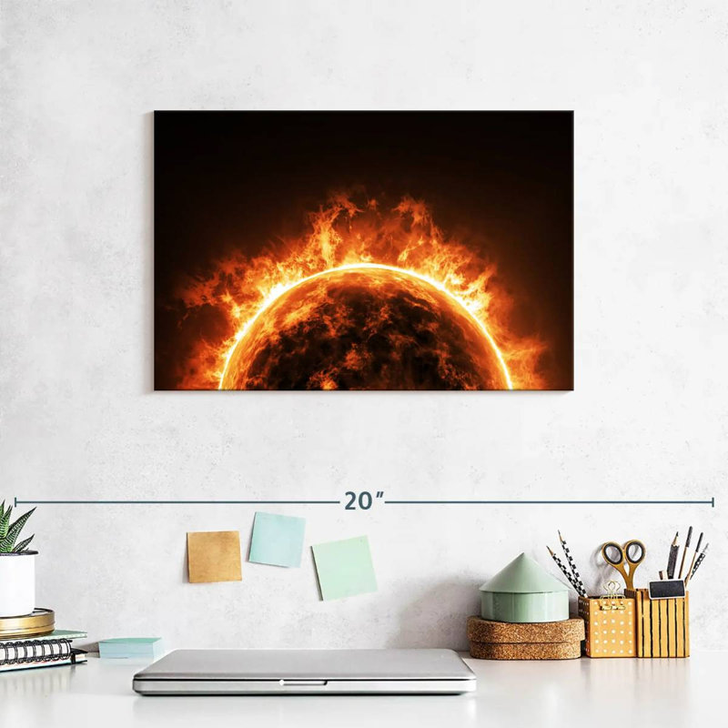 Oberle Solar, 8" H x 12" W