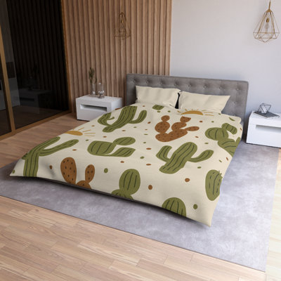 Microfiber Duvet Cover Boho Style, Design 19