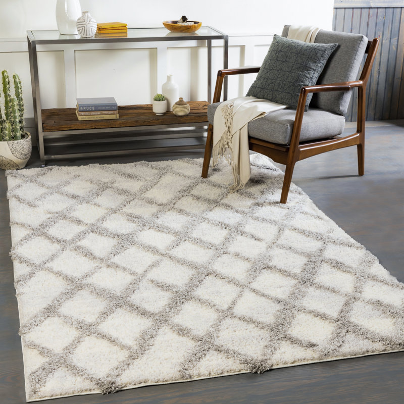 Tapis gris Anesti, Rectangle 5 pi 3 po x 7 pi