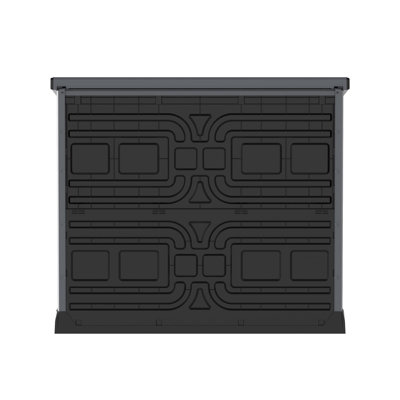 DuraMax 57.09'' W 317 Gallons Water Resistant Lockable Deck Box
