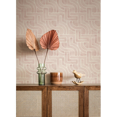 Modern Peel & Stick Geometric Wallpaper
