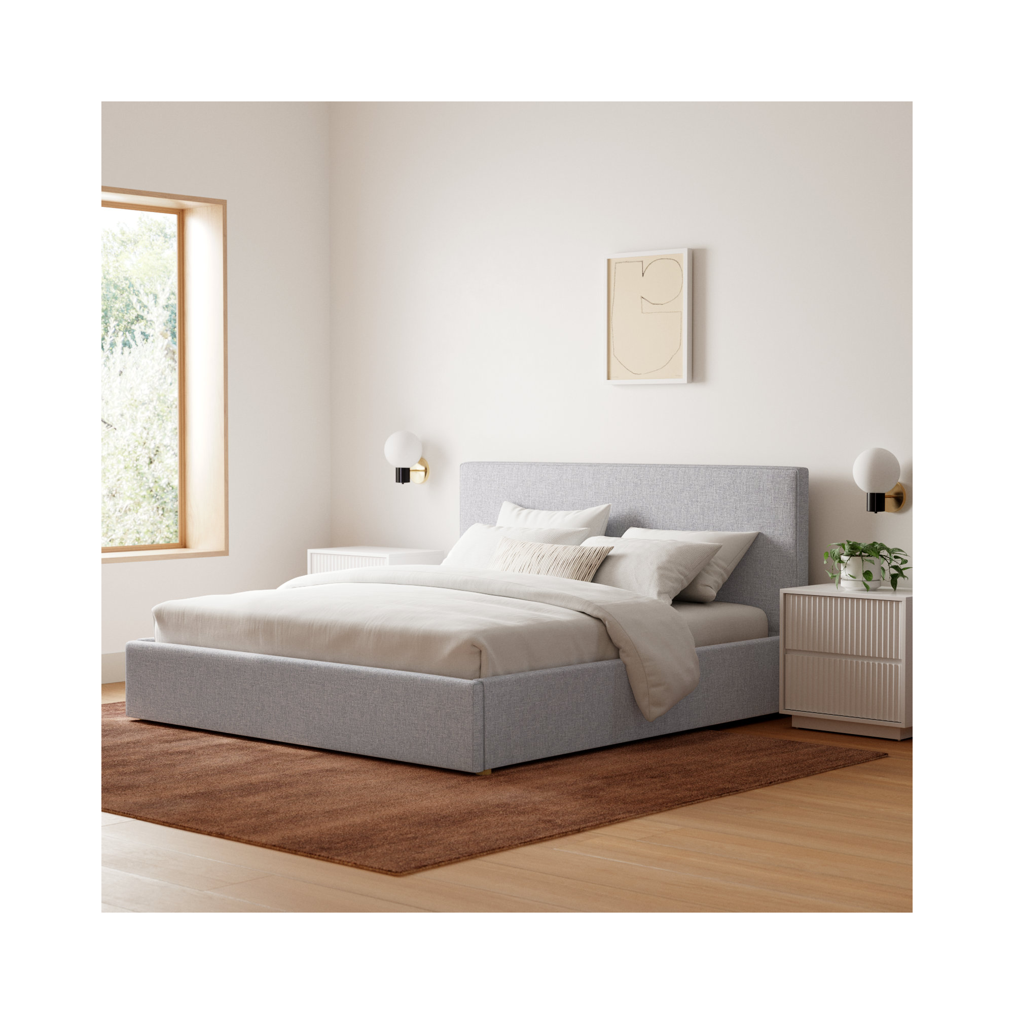 Barclay Upholstered Storage Bed, King