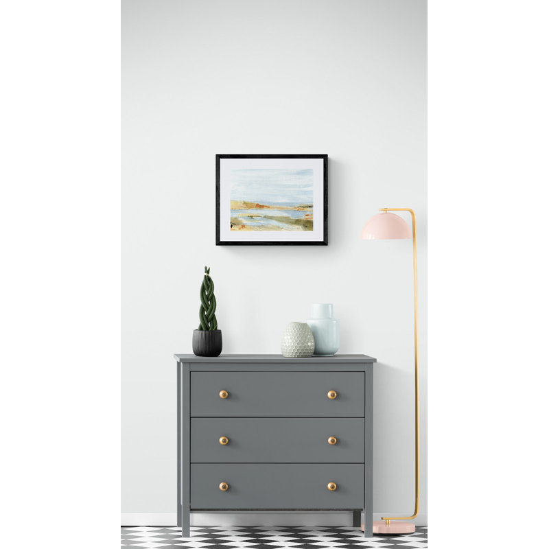 How Silly It Seems Print, Black Framed Paper, White, 16" H x 20" W
