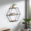 Rangement mural décoratif à 3 niveaux pour décoration intérieure - Décoration murale suspendue moderne pour la cuisine, le bureau ou la chambre à coucher - Noir-124007972