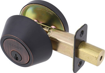 Contemporary Single Cylinder Deadbolt -  Delaney Hardware, 330610