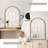 Distressed Solid Wood Arch Mirror-1408279536