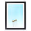 Summer Palm Trees - Framed Print-55727430-55727424