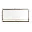 Metal Flat Wall Mirror with Shelves-521242943-521242936