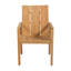 Chaise avec accoudoirs d'extérieur en teck Ashland-401042648-269140203-297095786