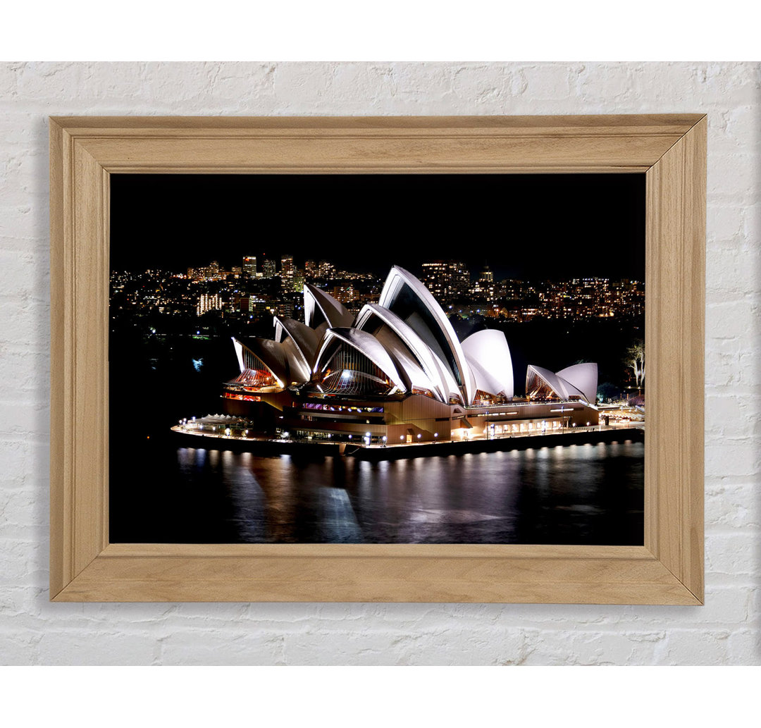 Sydney Opera House Nachtansicht - Druck