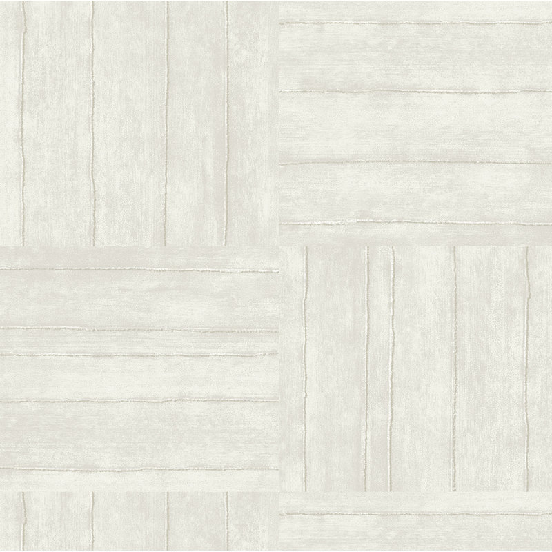 Rouleau de papier peint L 33 pi x l 20,9 po Lianna, Blanc