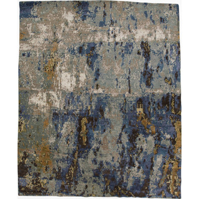 Tapis bleu Tenyia
