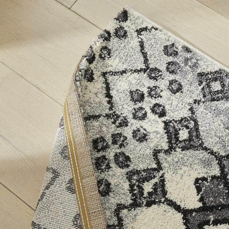 Plush Anthracite Area Rug, Rectangle 160 x 230 cm