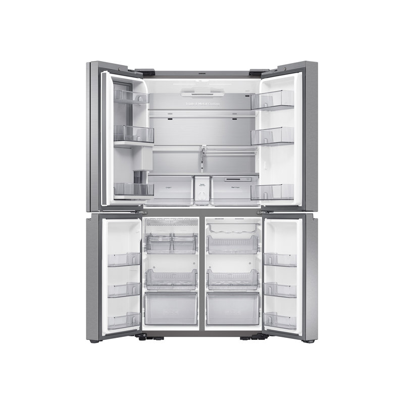 Samsung 29 cu. ft. Smart 4-Door Flex™ Refrigerator with Family HubTM and Beverage Center, Stainless Steel