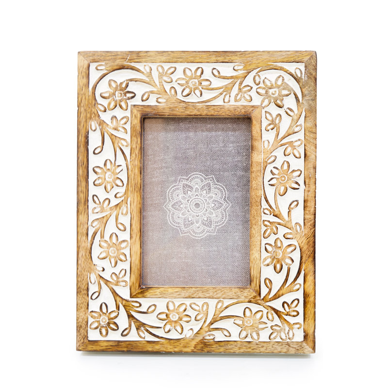 Wood Beveled Picture Frame