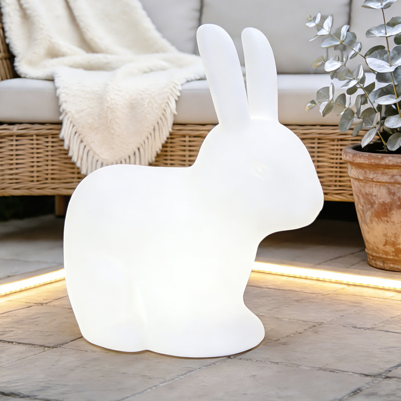 Lampe de paysage solaire à énergie solaire pour lapin