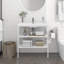 Guruvansh 790 mm Single Vanity with Drop In Ceramic Basin-244874926