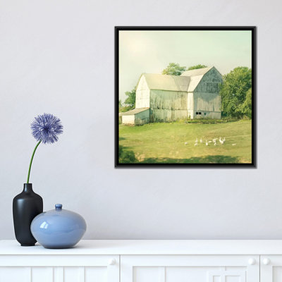 «Farm Morning III», reproduction de photo sur toile