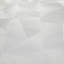 Papier peint abstrait triangles carrés blanc cassé