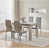 Grey Leather Chairs#4