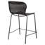 De 2 tabourets de comptoir en faux métal brun - chaises de bar Coastal