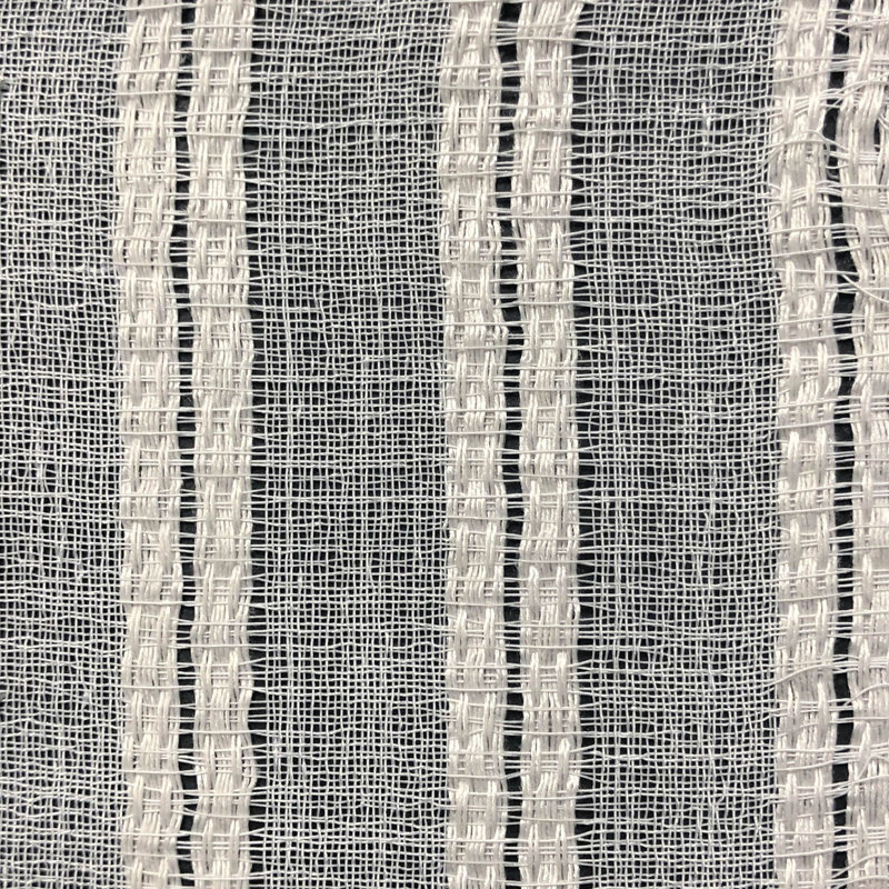 Suite Between The Lines Wide-Width Sheer Fabric, Alabaster