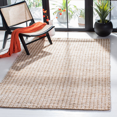 Andreu Natural Fiber Hand Woven Jute Rug