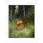 «Grazing Deer at Forest Glen», plaque murale par Franklyn Gregory