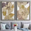«Neutral Pansy I», toile encadrée de qualité supérieure - prête à être accrochée-940132100-940132101