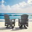 Chaise berçante rotative en PEHD Adirondack-1786168236