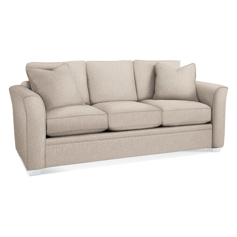 Bridgeport Sofa, Eggshell Crypton Performance; 0884-93, Frost White Finish