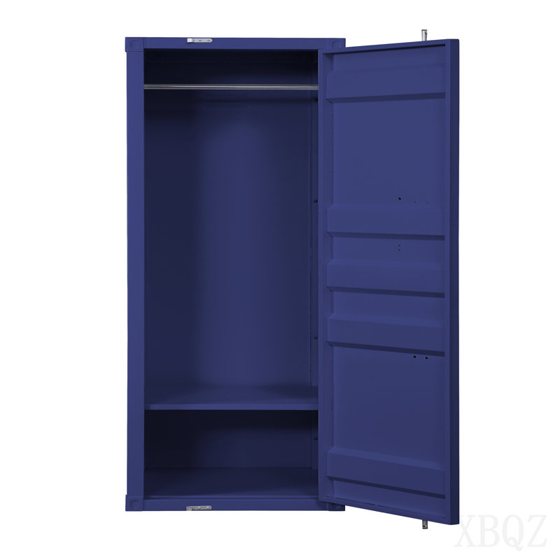 Blue Finish Wardrobe