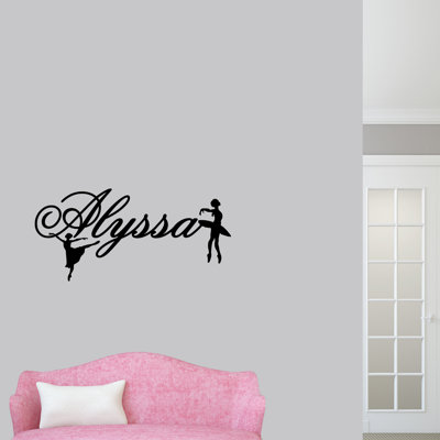 Text & Numbers Wall Decal