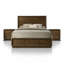 Ensemble de chambre avec lit à panneaux 3 pièces Hardeman-1974866852-1961007020