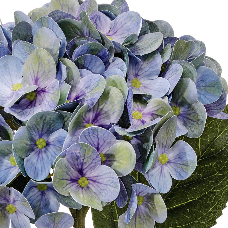 Tige d'hortensia 19 "PE, Bleu