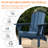 HDPE Outdoor Foldable Adjustable Back Adirondack Chair with Cup Holder-1525232644