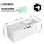 Ensemble de meuble-lavabo simple 48 po avec plateau en résine Habrough-127374734-127374735