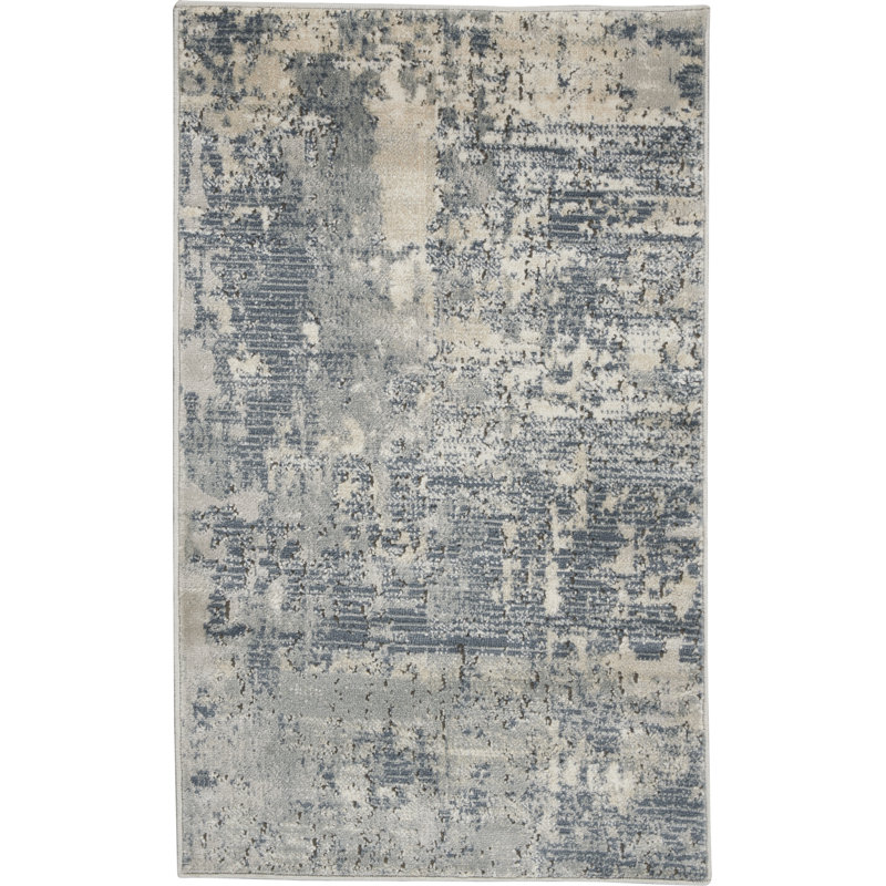 Tapis beige contemporain contemporain, Rectangle 2 pi 2 po x 3 pi 9 po