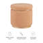 Repose-pieds en sherpa Thurleigh-759872575