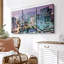 «Florida At Night» sur toile-1787426731