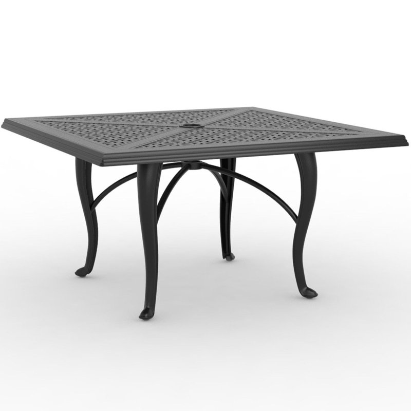 Table basse carrée, Graphite