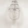 16 - Light Glass Empire Chandelier