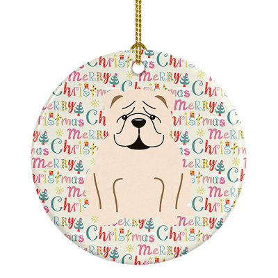 2.8'' Ceramic Animals Hanging Figurine Ornament