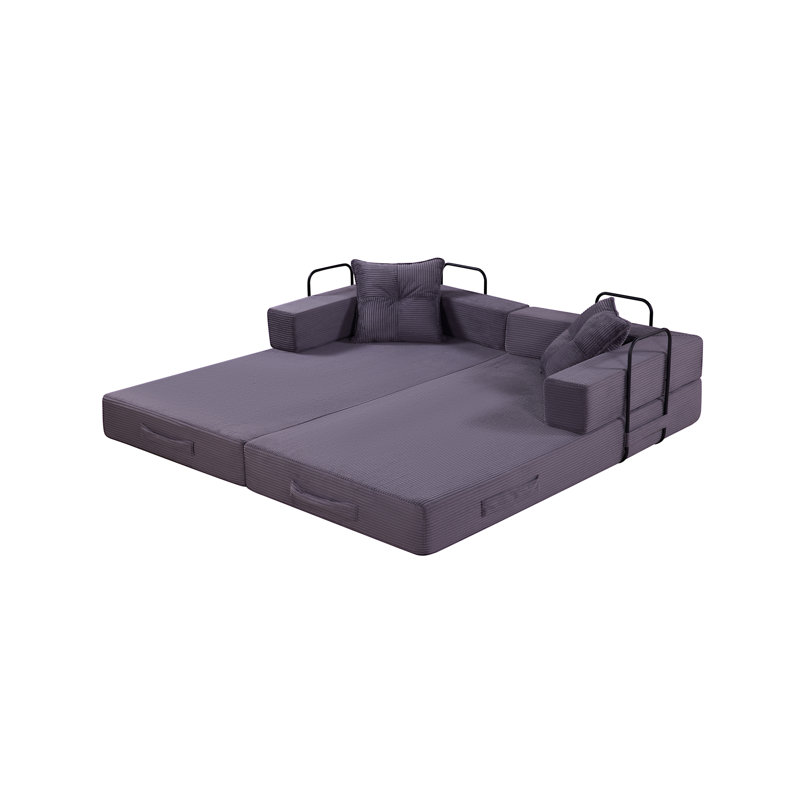 Canapé-lit convertible en tissu Modern Living Room Essential