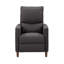 Fauteuil inclinable rembourré manuel-1345488077