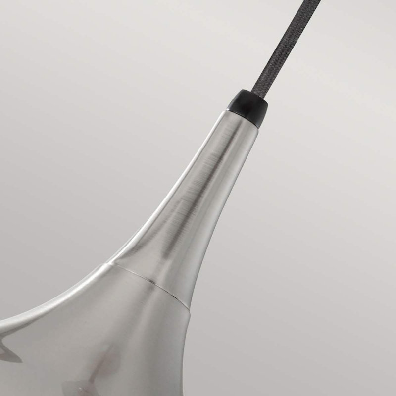 Jarvis 1 - Light Pendant, Brushed Steel