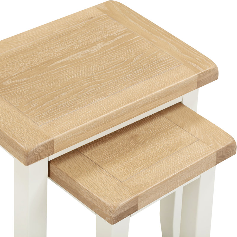 Windsor End Table, Ivory