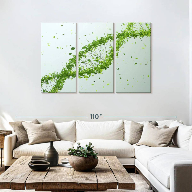 Keiri Botanical DNA, 48" H x 74" W