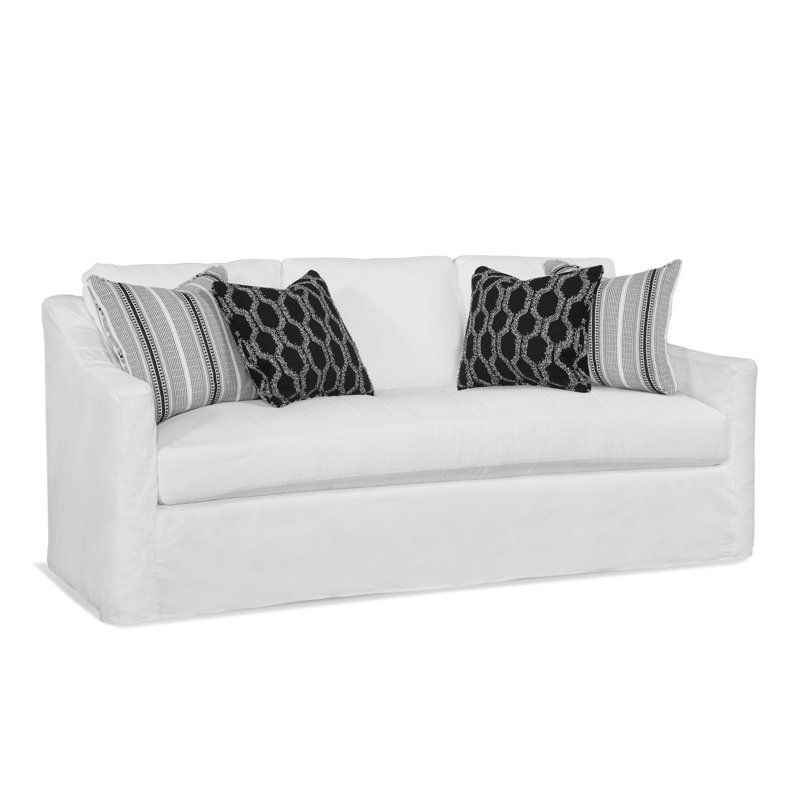 Oliver Sofa, Neutral Performance Plaid; 0121-93